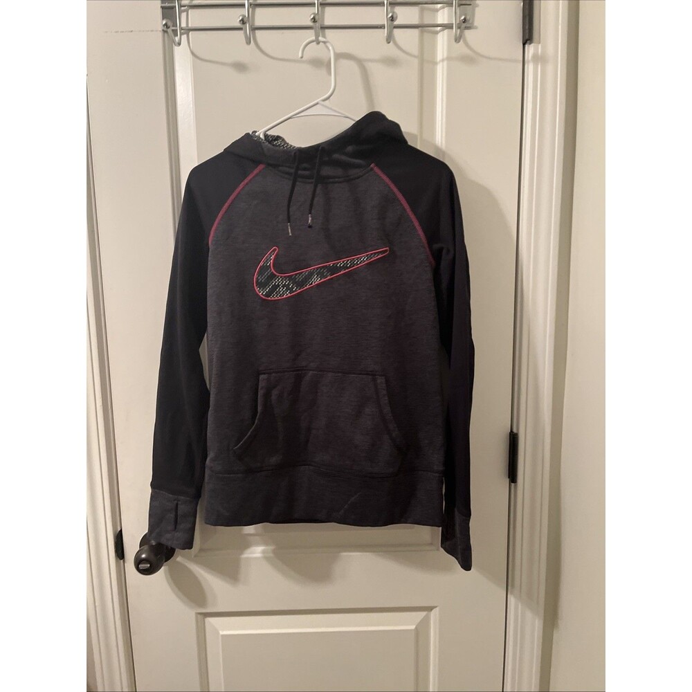 Nike Women’s Juniors Small Therma-Fit Hoodie Multicolor with Thumb Holes